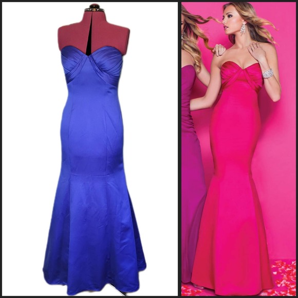 La Luna Mermaid Skirt Cobalt Blue